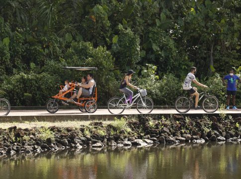 Neste domingo, 23, o espaço recebe a campanha “Um Dia no Parque”, que será realizada em outras 10 cidades paraenses.  Foto: Wagner Almeida