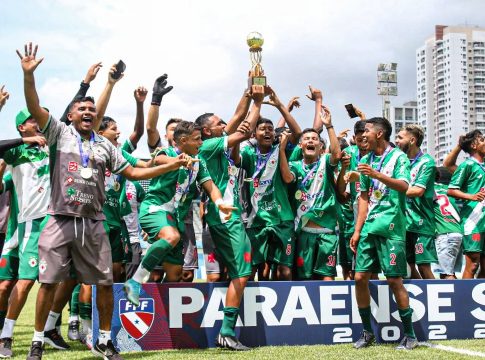 A Tuna faturou o Sub-17 em cima do Paysandu. Foto: Ascom TLB 