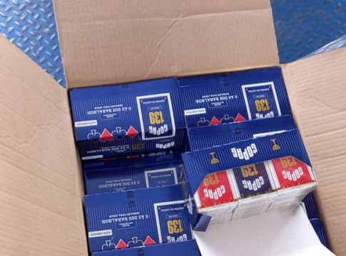 A carga tem valor de R$ 242 mil e foi lavrado um Termo de Apreensão e Depósito (TAD) no valor de R$ 74mil, referente ao ICMS e multa. Foto: Sefa