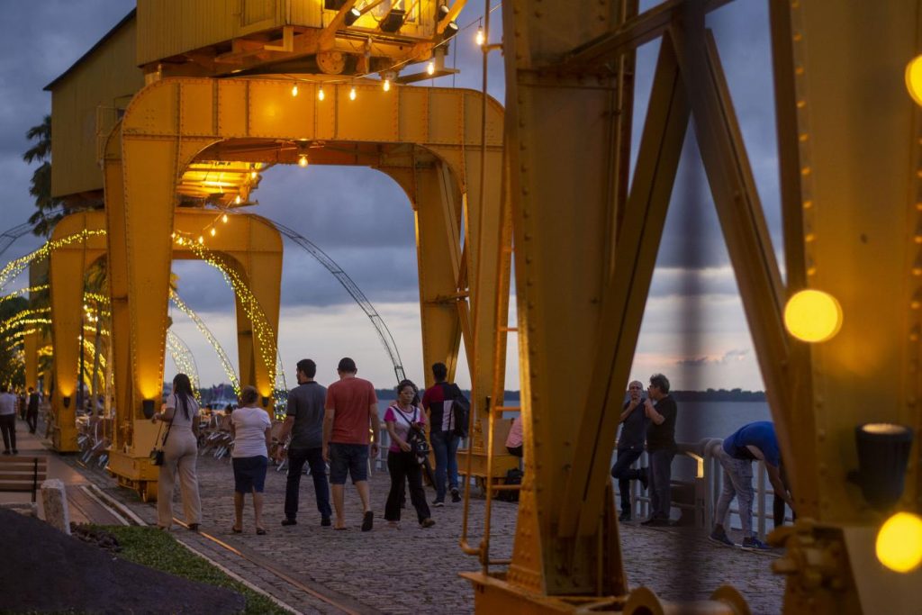 O projeto seguirá até 25 de dezembro, dia de natal, com diversas atrações na Orla do complexo turístico e gastronômico. Foto: Divulgação O projeto seguirá até 25 de dezembro, dia de natal, com diversas atrações na Orla do complexo turístico e gastronômico. Foto: Divulgação