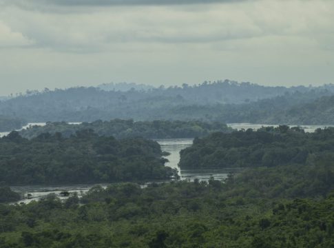 A Amazon Watch trouxe a Montreal um relatório sobre os impactos do projeto de mineração da Belo Sun, com a intenção de convencer investidores a não financiar o projeto Volta Grande. Foto: Divulgação
