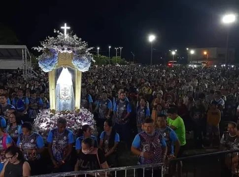 A caminhada reuniu milhares de pessoas em Santarém. Foto: Divulgação