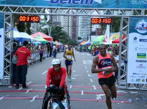 A Corrida de Belém conta com 1.500 participantes em um percurso de 10 km. Foto: Comus