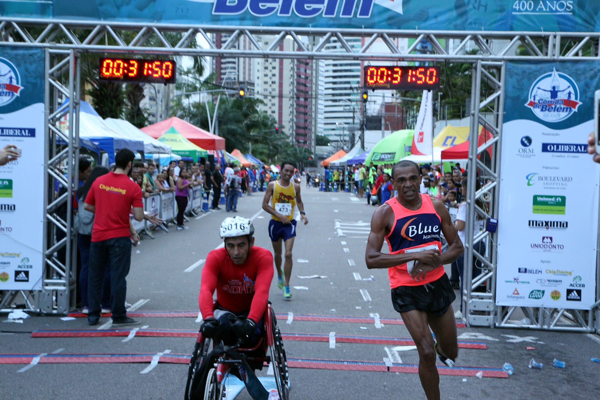 A Corrida de Belém conta com 1.500 participantes em um percurso de 10 km. Foto: Comus