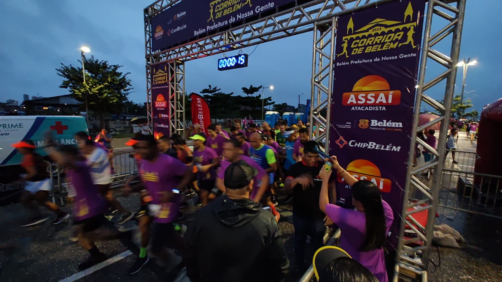 A corrida foi realizada neste domingo, 15. Foto: Vito Gemaque/Sejel