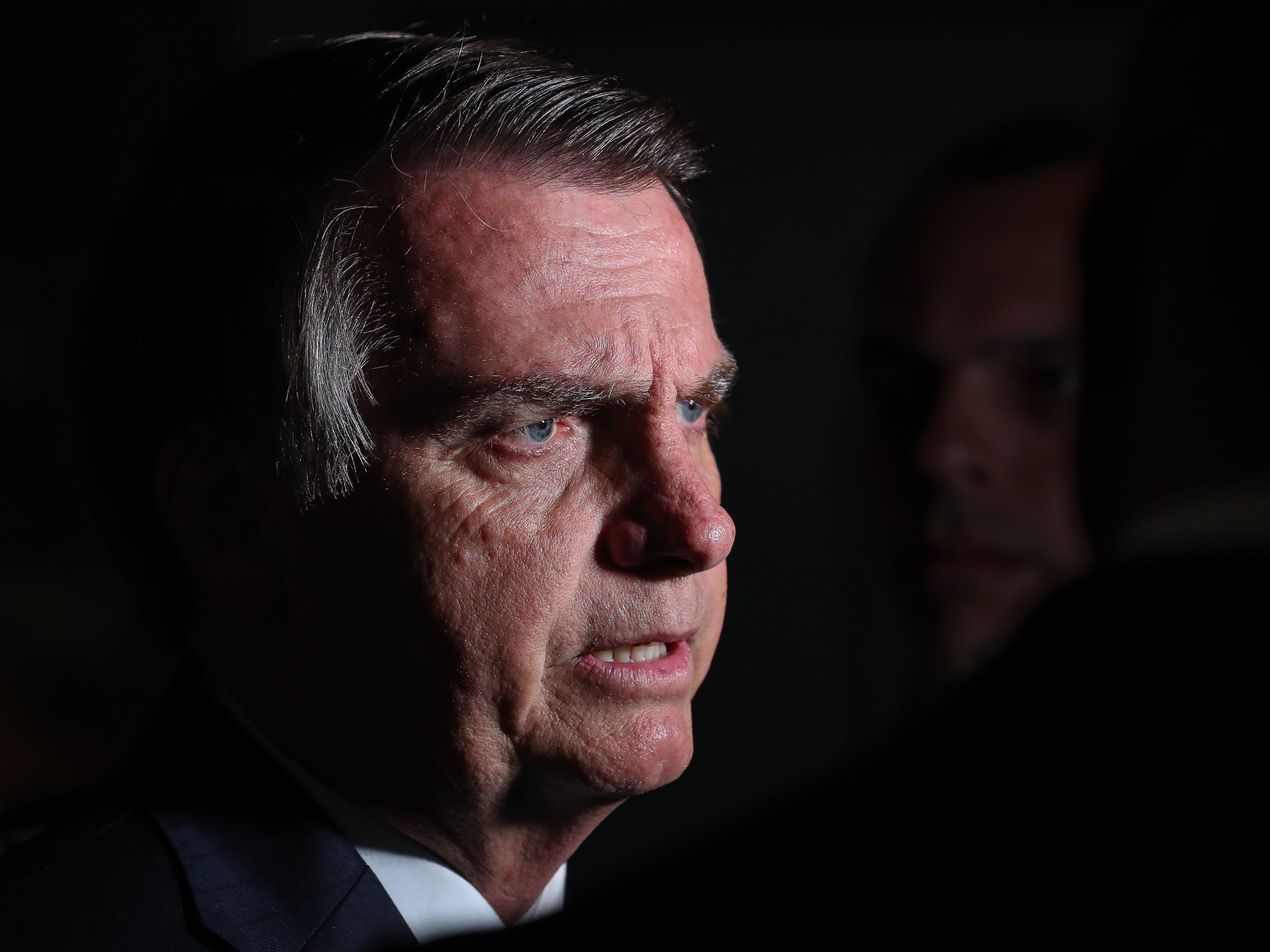 Os apoiadores do ex-presidente Jair Bolsonaro (PL) comunicaram que a vinda dele e da esposa, Michele, ao Pará, nesta semana, foi cancelada. Foto: Divulgação