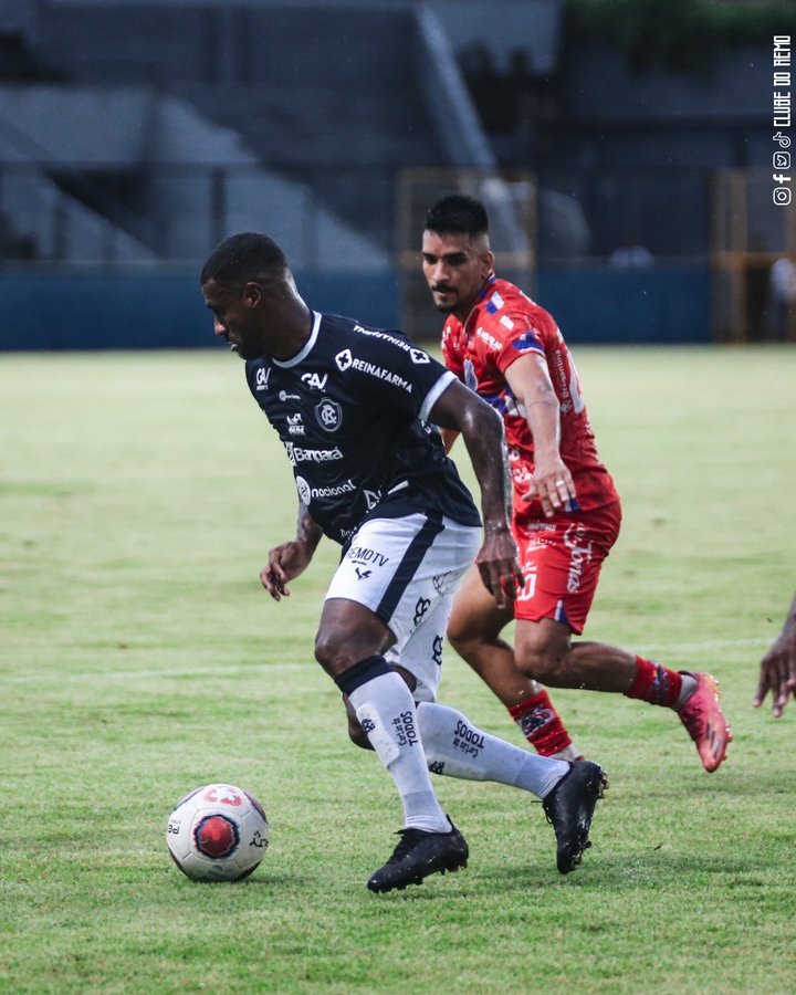 Remo e Bragantino empataram por 1 a 1. Foto: Samara Miranda/Remo