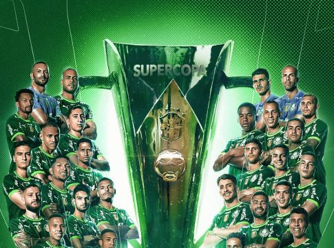 Nesta segunda-feira, 30, o DIÁRIO vai publicar um pôster grátis do campeão da Supercopa do Brasil 2023. Foto: Palmeiras/divulgação
