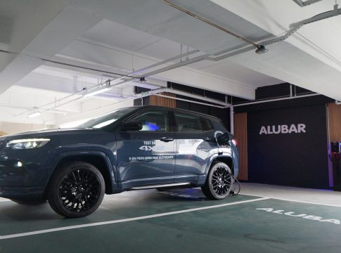 Alubar instala pontos gratuitos de carregamento para carros elétricos em Belém. Foto: Divulgação