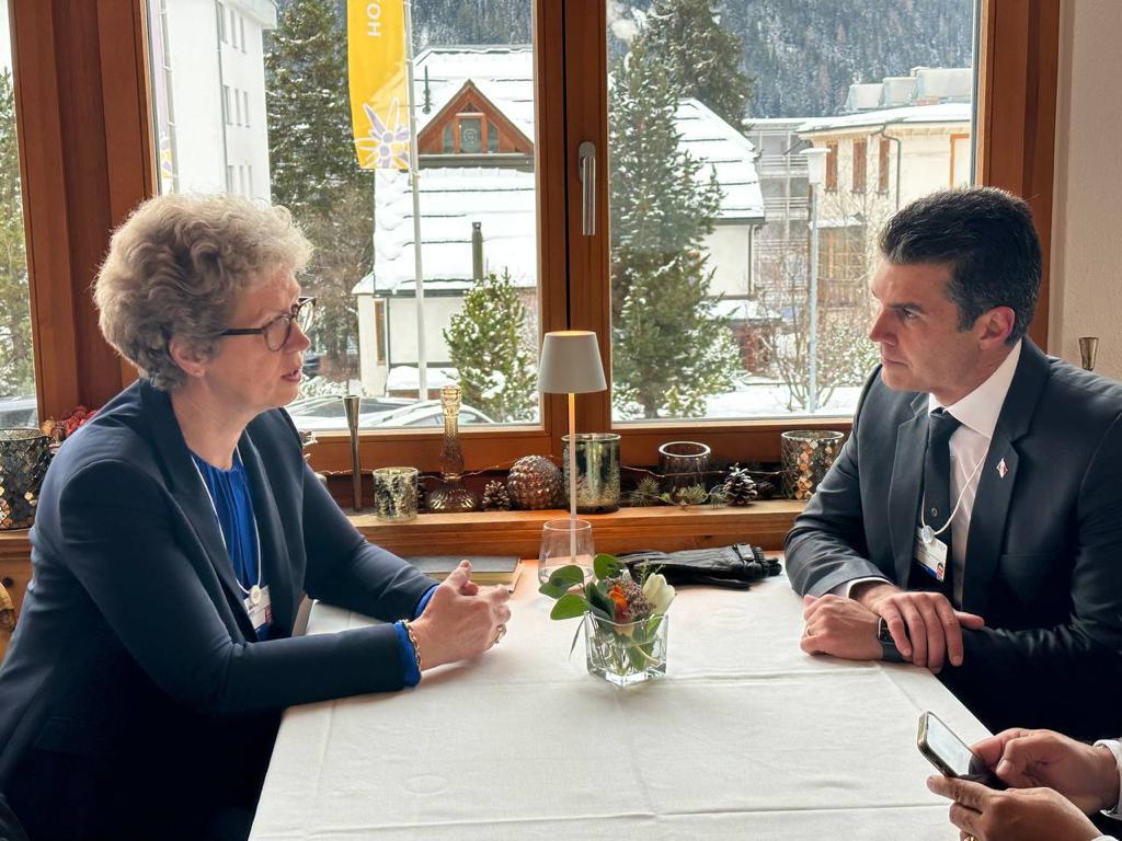 O governador teve reunião bilateral com a CEO global da Hydro, Hilde Aasheim. Foto: Divulgação