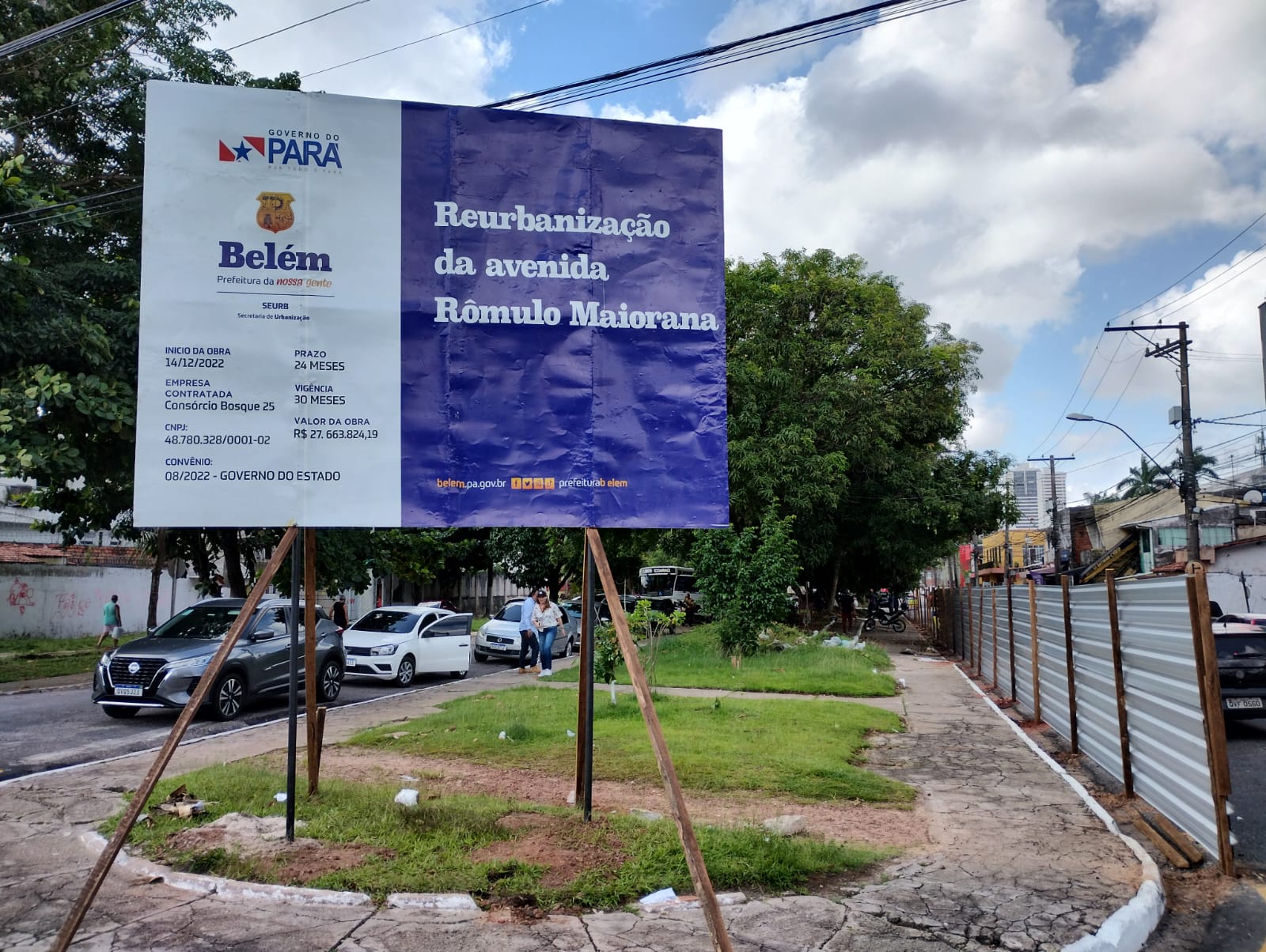 O trânsito na avenida será alterado a partir desta semana. Foto: Comus