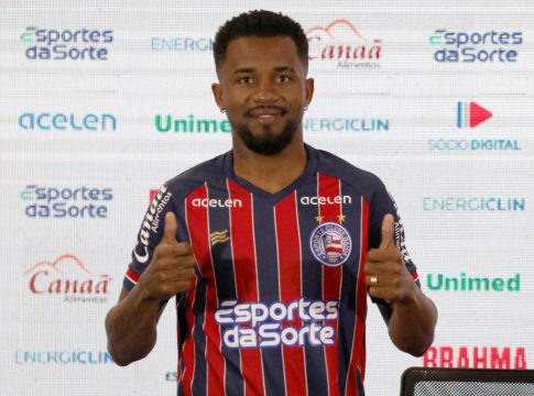 Cicinho é cria do Remo. Foto: Felipe Oliveira / EC Bahia