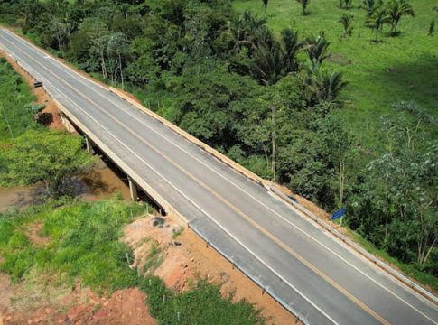 Serviços de superestrutura, acabamento e instalação de dispositivos de segurança nas estruturas foram concluídas. Foto: Divulgação