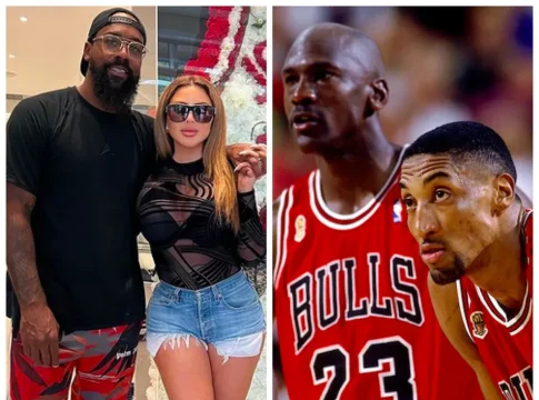 Filho de Michael Jordan oficializa namoro com ex-esposa de Scottie Pippen. Foto: Divulgação