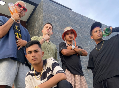 Os artistas de Castanhal mesclam o ragga ao trap em nova parceria. FOTO: André Costa/divulgação