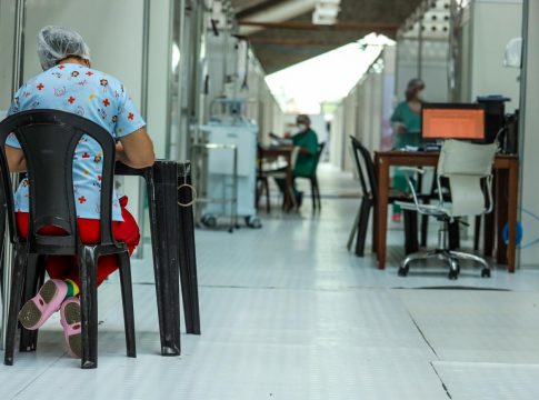 Os profissionais de saúde foram cruciais no atendimento aos pacientes durante a pandemia. Foto: Agência Pará