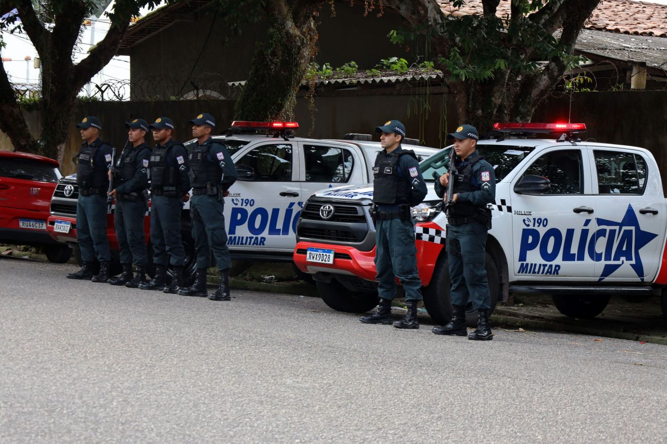 As ações têm como objetivo reforçar a segurança no entorno do local do evento, assim como na capital do estado, com monitoramento ostensivo. Foto: Agência Pará