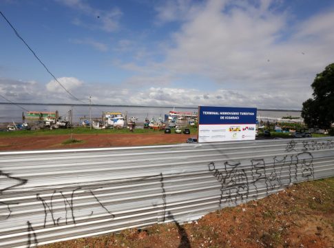 Governo do Estado dá início a obras de construção do novo Terminal Hidroviário Turístico de Icoaraci. Foto: Agência Pará