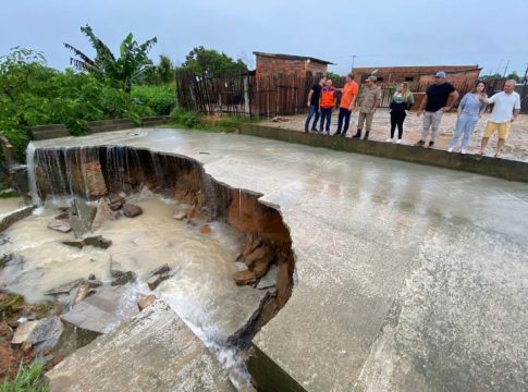 Até o momento, não há vítimas e três pontos críticos já foram identificados. Foto: Evaldo Jr