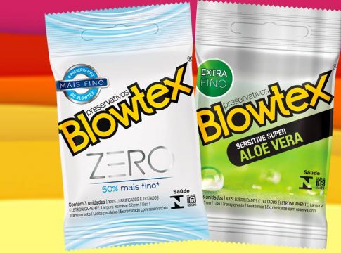 A Anvisa (Agência Nacional de Vigilância Sanitária) suspendeu a comercialização, fabricação e distribuição de 57 lotes de camisinha da marca Blowtex. Foto: Divulgação