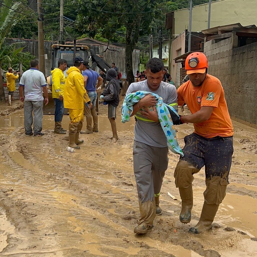 Tragédia deixou um saldo devastador no litoral de SP. Foto: Prefeitura de São Sebastião