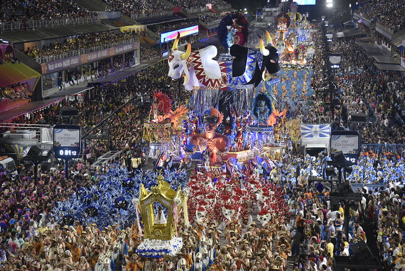 Ala da Vila Isabel levou o Círio para o Carnaval. Foto: Ismar Ingber | Riotur