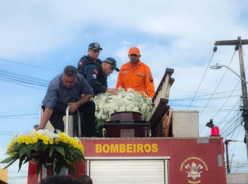 O sepultamento foi realizado na cidade de Imperatriz, no Maranhão, onde o militar e sua família residiam. Foto: PMPA