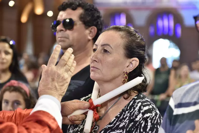 São Brás é o protetor das doenças da garganta. Foto: Divulgação São Brás é o protetor das doenças da garganta. Foto: Divulgação