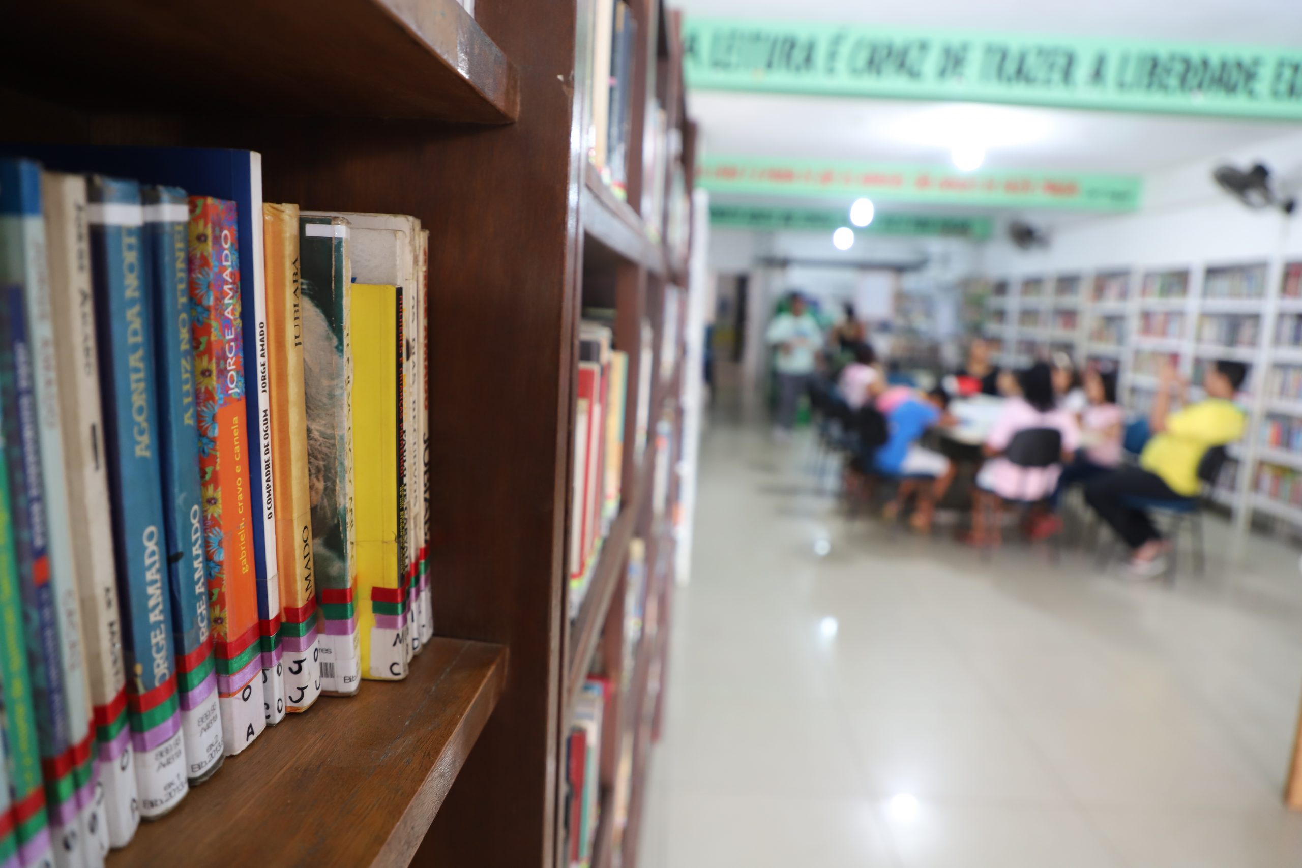 Espaço Cultural Nossa Biblioteca foi fundado em 1978, no bairro do Guamá, para desenvolver a comunidade e expandir conhecimento Foto: Mauro Ângelo/ Diário do Pará.