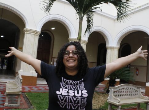 Caroline Ribeiro, 23 anos, aprovada em Medicina na Uepa. Foto: Antônio Melo/Diário do Pará