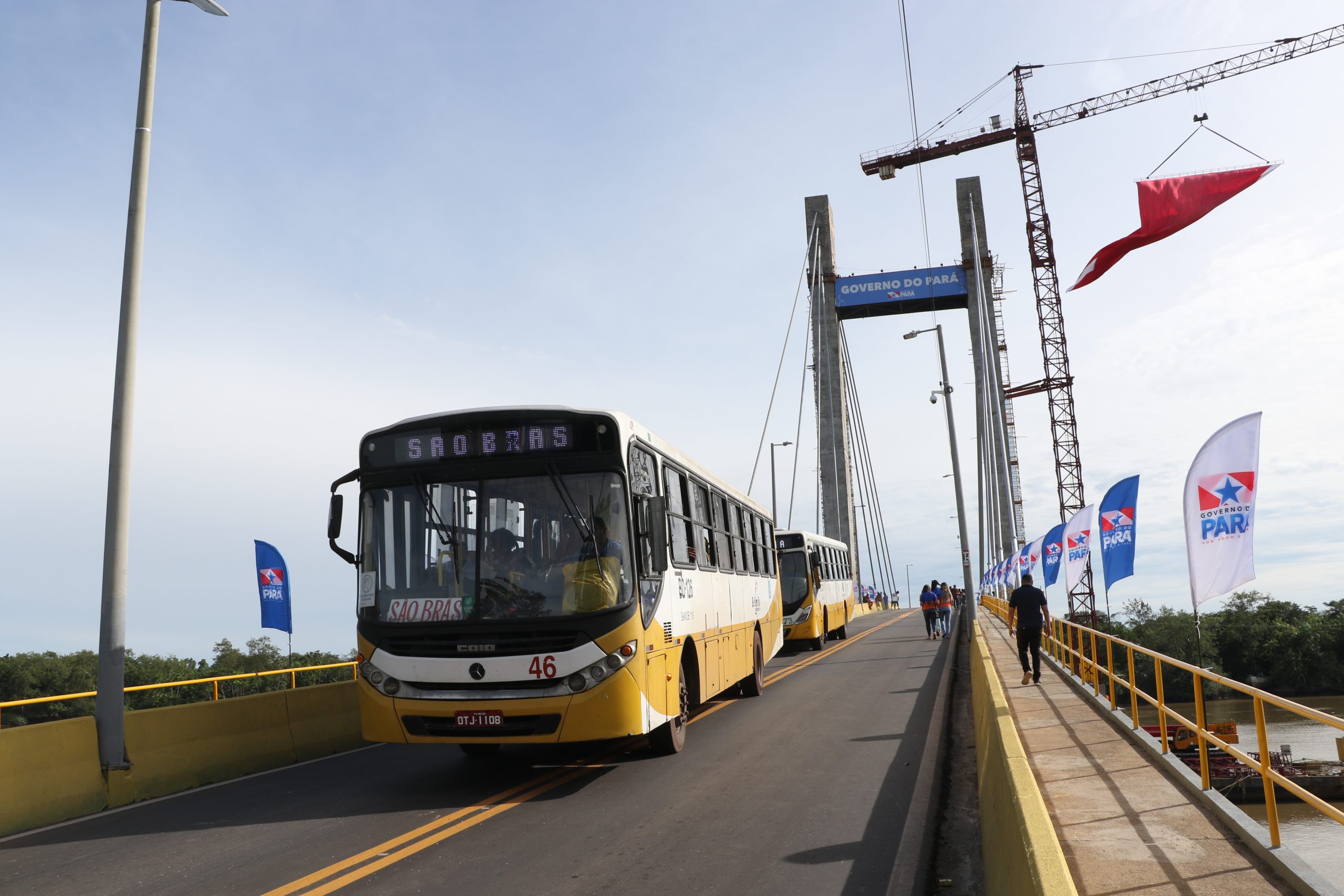 Para comemorar os 408 anos de Belém, o Governo do Pará anuncia neste sábado (13), a ordem de serviço para a construção da Nova Ponte Icoaraci Outeiro, no Distrito de Belém. Foto: Celso Rodrigues/ Diário do Pará.