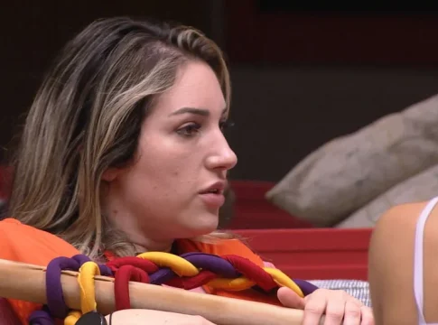 Amanda criticou um dos colegas da casa. Foto: Globo