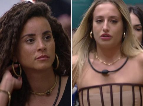 As sisters tentaram esclarecer os últimos embates que tiveram na convivência dentro da casa. Durante o papo, Domitila disse que amava o pai de Bruna, fala que repercutiu aqui fora. Foto: Divulgação