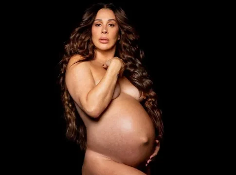A atriz Claudia Raia, 56, publicou um ensaio fotográfico que sensibilizou celebridades e seguidores nas redes sociais. Foto: Lucas Mennezes/divulgação