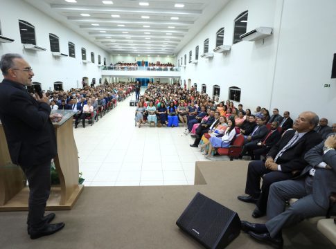 A Prefeitura de Belém regularizou terreno para Assembleia de Deus construir complexo social em Icoaraci. Foto: Comus/divulgação