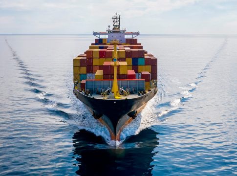 O flagrante aconteceu em um navio de carga. Foto: Divulgação
