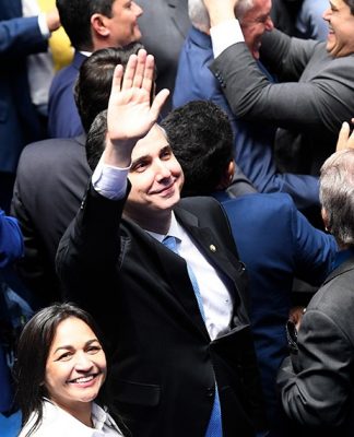 Rodrigo Pacheco vai comandar o Senado por mais um mandato. Foto: Agência Senado