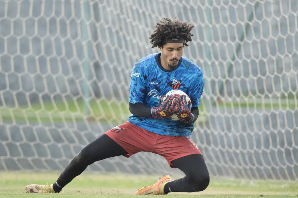 Jian em treino pelo Ituano no dia 15 de fevereiro de 2023 — Foto: Flávio Torres/Ituano FC