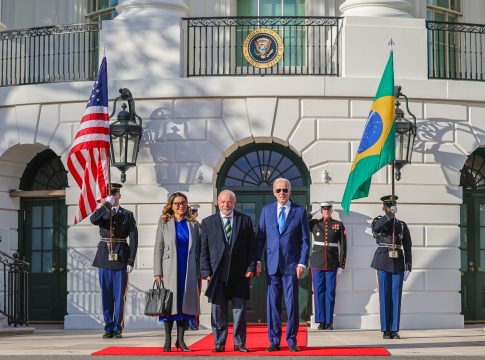 Lula e Biden se conheceram em 2009, quando o hoje presidente americano era vice de Barack Obama e o petista estava em seu segundo mandato presidencial. Foto: Ricardo StuckertPR