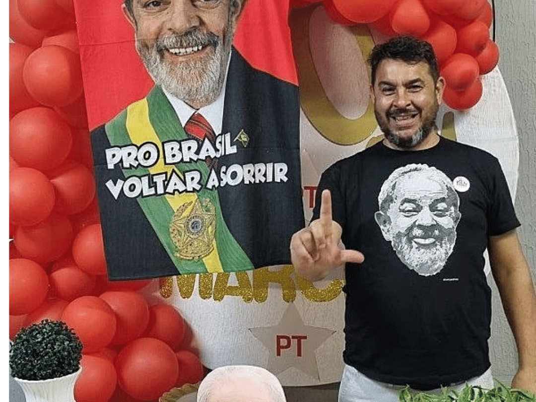 Ele foi assassinado a tiros em julho de 2022 pelo bolsonarista Jorge Guaranho quando comemorava o aniversário de 50 anos com uma festa temática alusiva ao PT em Foz do Iguaçu. Foto: Divulgação