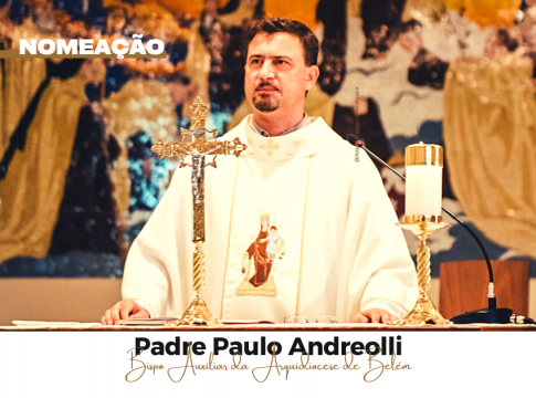 Novo Bispo Auxiliar para Arquidiocese de Belém. Foto: Divulgação