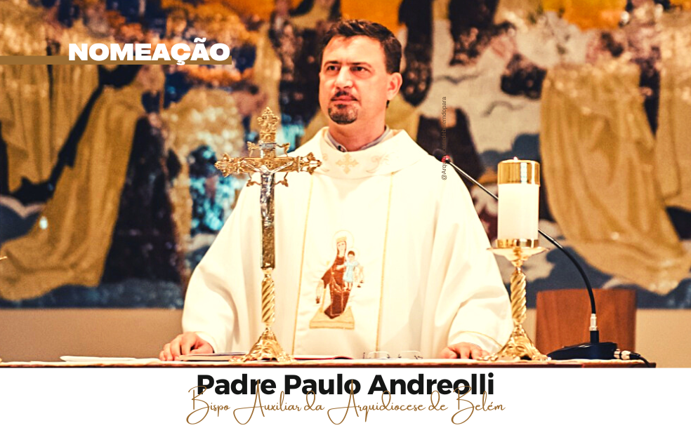 Novo Bispo Auxiliar para Arquidiocese de Belém. Foto: Divulgação