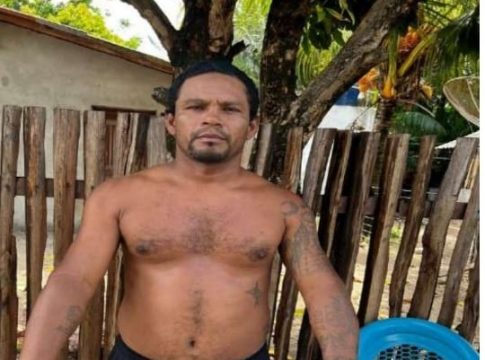 Suspeito de matar a mulher foi preso pela polícia. Foto: Divulgação