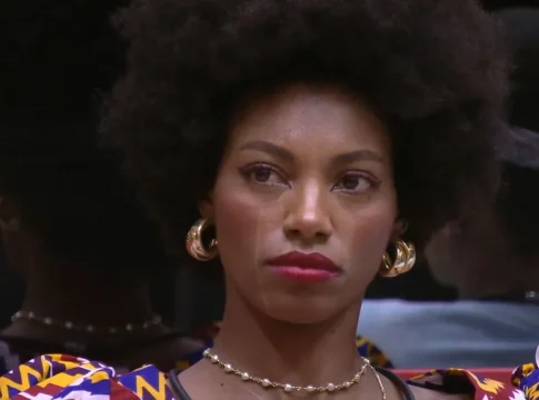 Tina foi eliminada na noite desta terça-feira. Foto: TV Globo/Reprodução