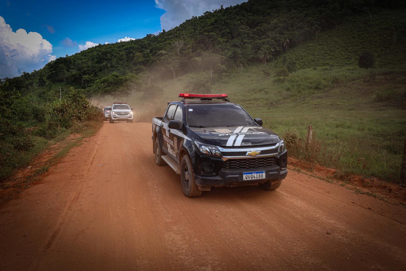 A operação, batizada de Curupira, é realizada pelo governo do Pará, por meio dos órgãos do Sistema Estadual de Segurança Pública (Sieds) e da Secretaria de Meio Ambiente e Sustentabilidade (Semas). Foto: Marcelo Seabra/Ag. Pará