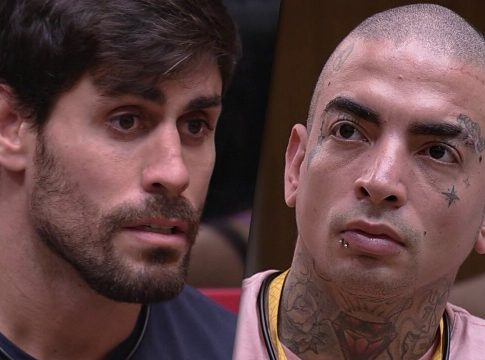 Na última quinta-feira (16), MC Guimê e Cara de Sapato foram eliminados do BBB 23 (Globo). Foto: Globo