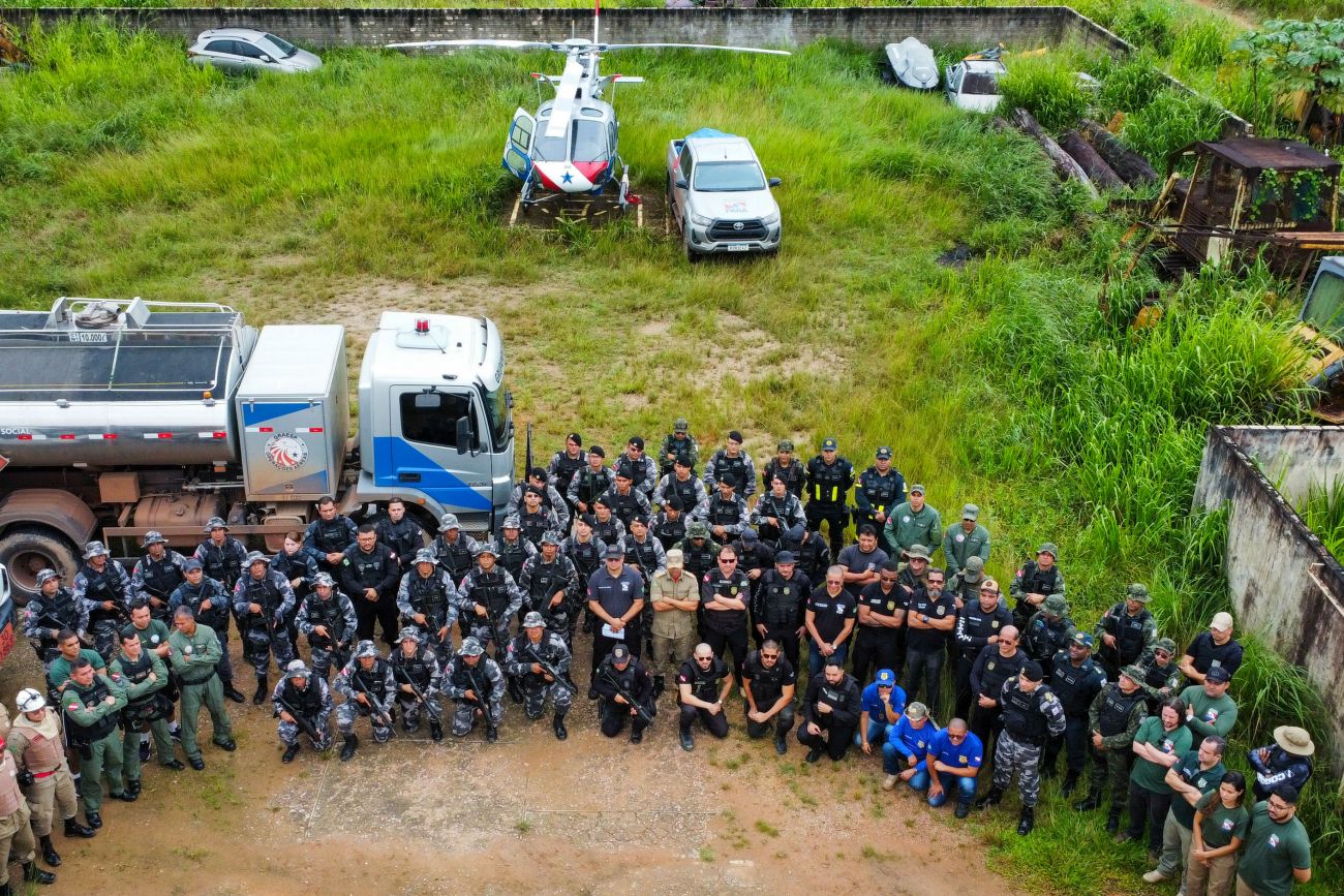 Operação Curupira auxilia na redução do desmatamento no Pará. Foto: Agência Pará