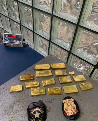 A Polícia Federal realiza uma série de operações no Pará para combater a extração e venda ilegal de ouro. Foto: Divulgação/PF