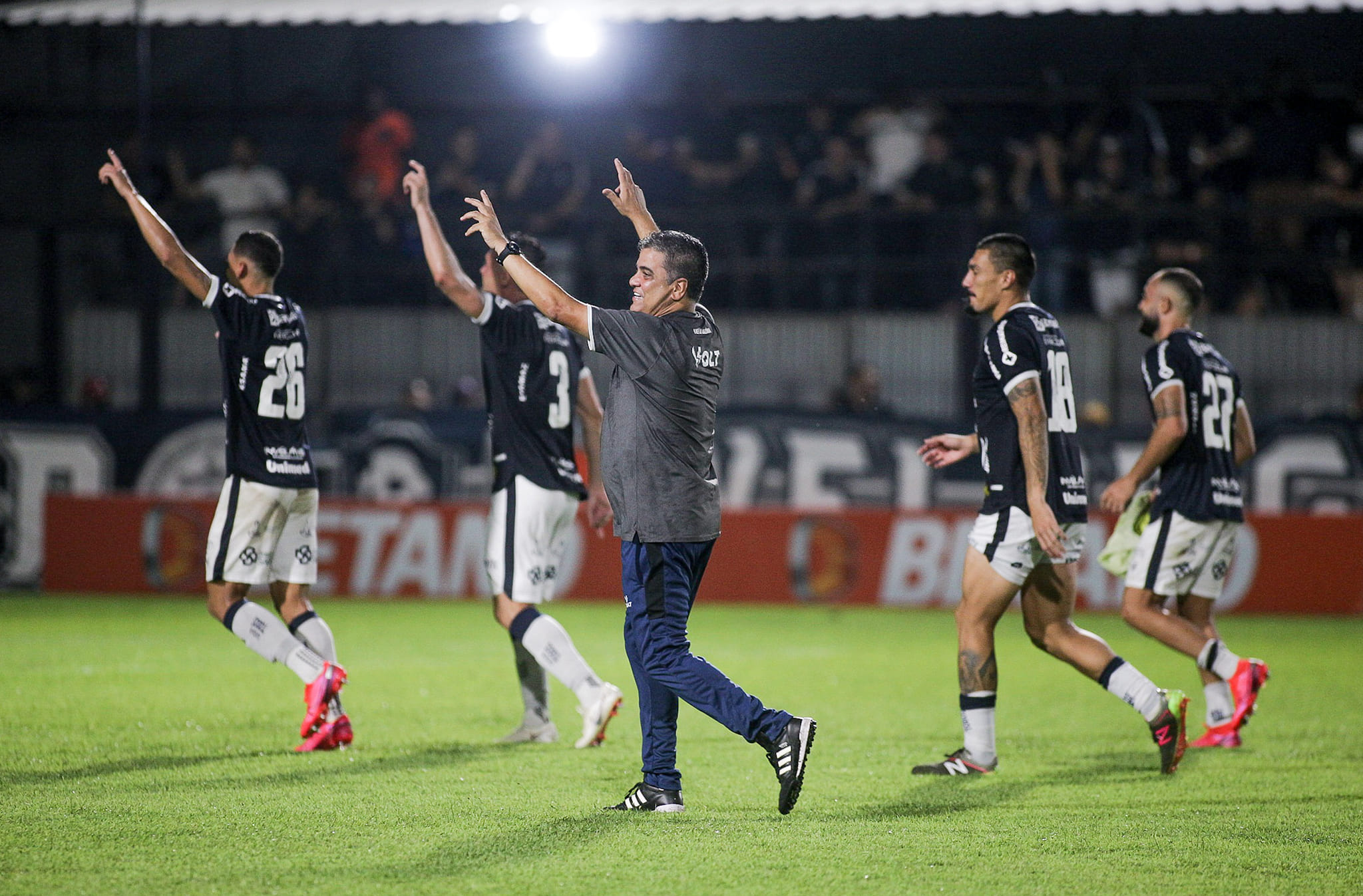 Marcelo Cabo destaca que está feliz no comando azulino e promete boa sequência na temporada. Foto: Samara Miranda/Remo