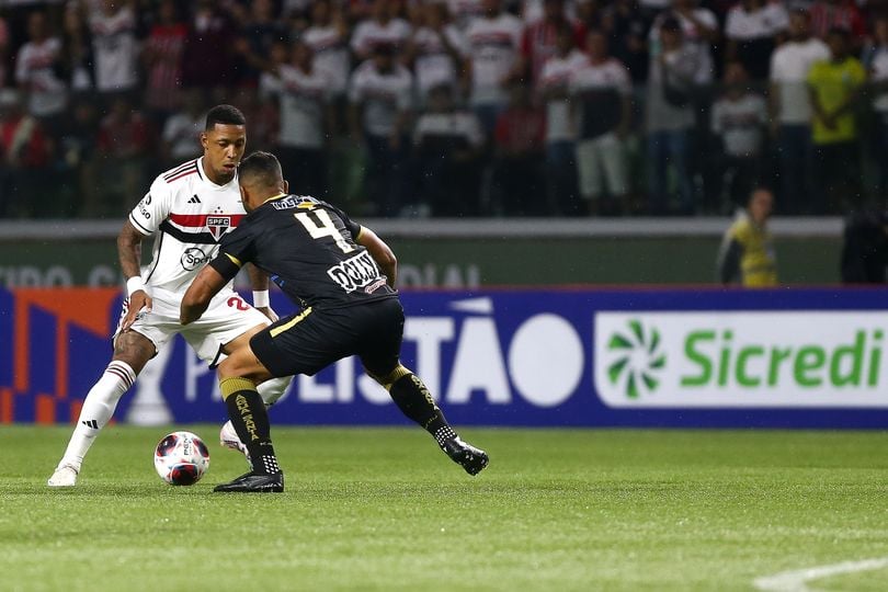 O São Paulo foi eliminado pelo Água Santa. Foto: Rebeca Reis/Ag. Paulistão